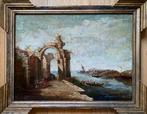 Francesco Guardi (1712-1793), Scuola di - Capriccio con