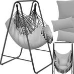 Tweedekans | tectake® Hangstoel Boho-stijl met decoratieve, Ophalen of Verzenden, Nieuw