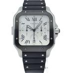 Cartier - Santos de Cartier chronograph watch XL - WSSA0017, Nieuw