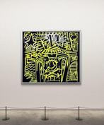 Manitos Filip Makowiak - „yellow drop”, Antiek en Kunst, Kunst | Schilderijen | Modern