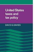 United States Taxes and Tax Policy, Davies, G.   ,,, Davies, David G., Zo goed als nieuw, Verzenden