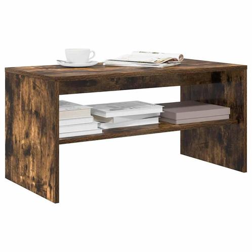 vidaXL Tv-meubel 80x40x40 cm bewerkt hout gerookt, Huis en Inrichting, Kasten |Televisiemeubels, Nieuw, Verzenden