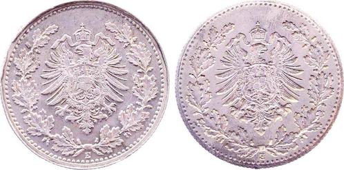 Duitsland Probe 50 Pfennig Muenzzeichen E Ag 900 nur Wapp..., Postzegels en Munten, Munten | Europa | Niet-Euromunten, België