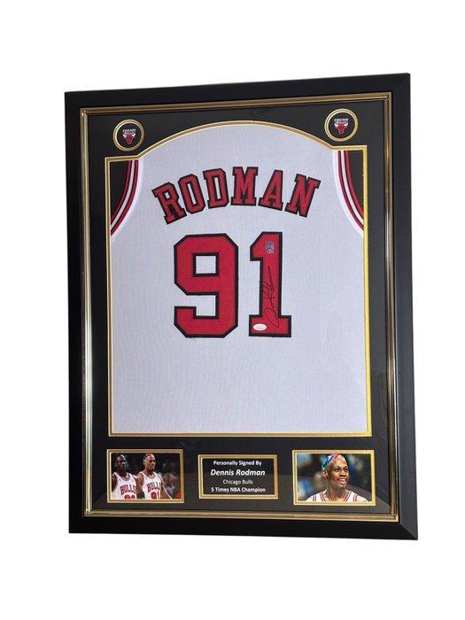 Chicago Bulls - NBA - Dennis Rodman Signed Jersey #91 –, Collections, Collections Autre