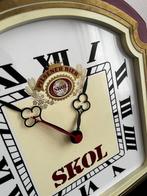 Vintage Skol wandklok – reclameobject – jaren 70/80 -, Antiek en Kunst