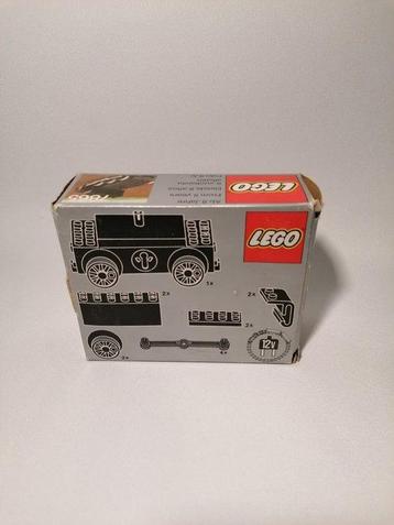 Lego Set - 7868 - Train - Vintage - 12V Motor uit 1980 – Met