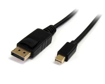 StarTech Mini DisplayPort naar DisplayPort 1,8m , Zwart beschikbaar voor biedingen