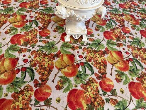 San Leucio - grote en prachtige landelijke tafelkleed met, Antiek en Kunst, Antiek | Tapijten, Tafelkleden en Textiel