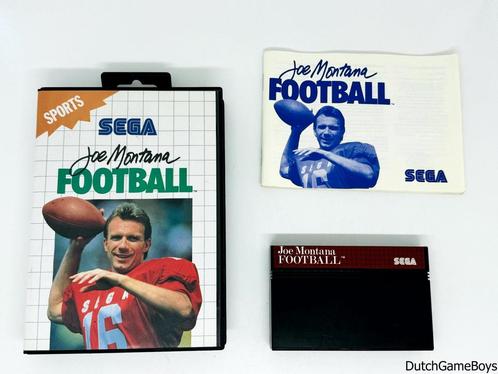 Sega Master System - Joe Montana Football, Games en Spelcomputers, Games | Sega, Gebruikt, Verzenden
