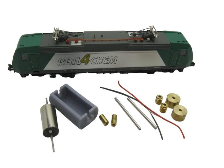 micromotor NM027C motor ombouwset voor Minitrix  BR 145,, Hobby en Vrije tijd, Modeltreinen | N-Spoor, Gelijkstroom, Overige typen