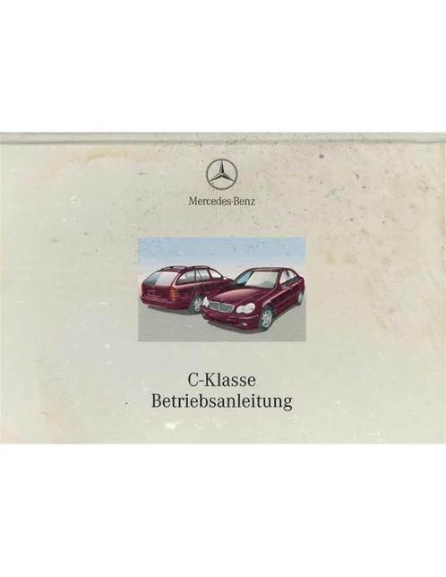 2001 MERCEDES BENZ C KLASSE INSTRUCTIEBOEKJE DUITS, Auto diversen, Handleidingen en Instructieboekjes, Ophalen of Verzenden