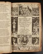 Robert Burton - The Anatomy of Melancholy - 1632, Antiek en Kunst