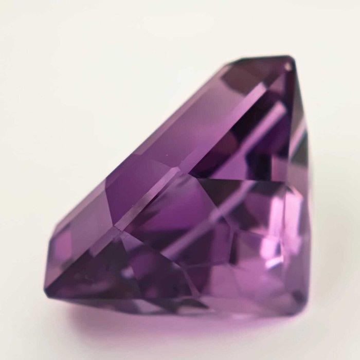 Zonder Minimumprijs Amethist - 44.12 ct - Antwerp Laboratory, Handtassen en Accessoires, Edelstenen