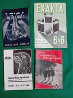 Books and booklets about - Leica, Leitz, Agfa, Exakta -
