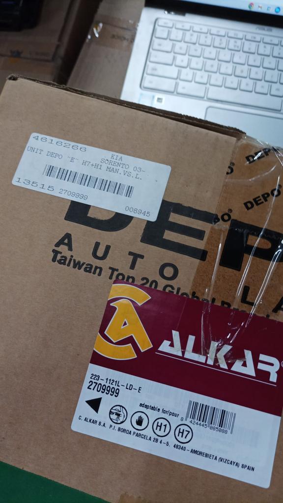 Kia Sorento Koplamp Links | Tweede Kansje H7/H1, Auto-onderdelen, Elektronica en Kabels, Nieuw, Kia, Verzenden