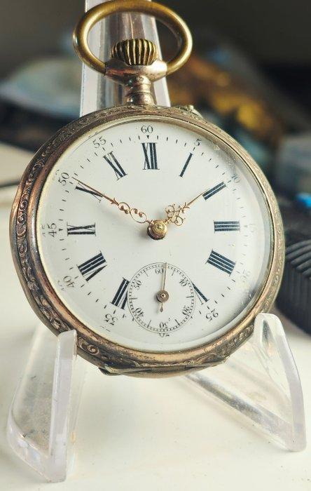 remontoir - Cylinder 14 rubis - 111299 - 1900-1949, Handtassen en Accessoires, Horloges | Heren