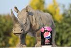 Sculpture, Neushoorn voor in huis of tuin - 29 cm - hars en