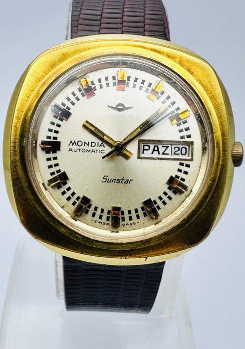 Mondia - Mondia/Zenith Sunstar Automatic - Zonder, Handtassen en Accessoires, Horloges | Heren
