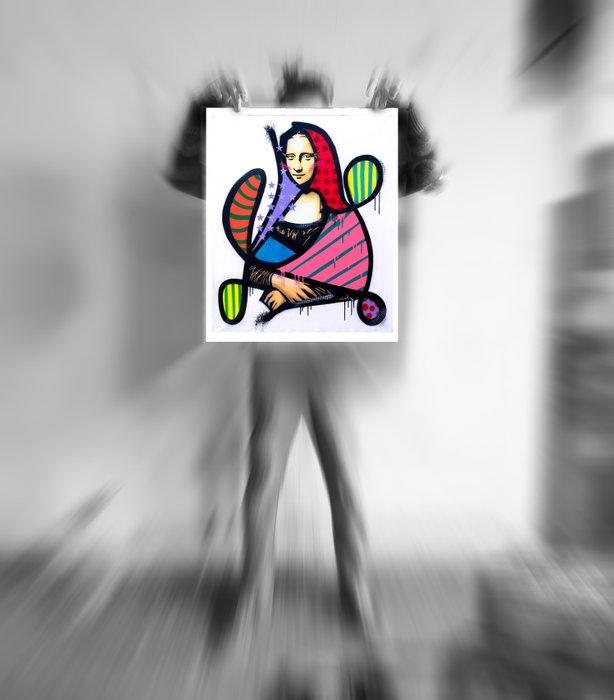 UTOPIA (1983) - MONA LISA morder art, Antiek en Kunst, Kunst | Designobjecten