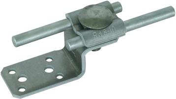 Dehn Z-Shaped Al Connection Lug With Double Cleat RD 8-10mm, Verzenden