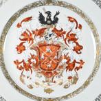 Bord - Assiette pour lexport anglais aux armes de la, Antiek en Kunst