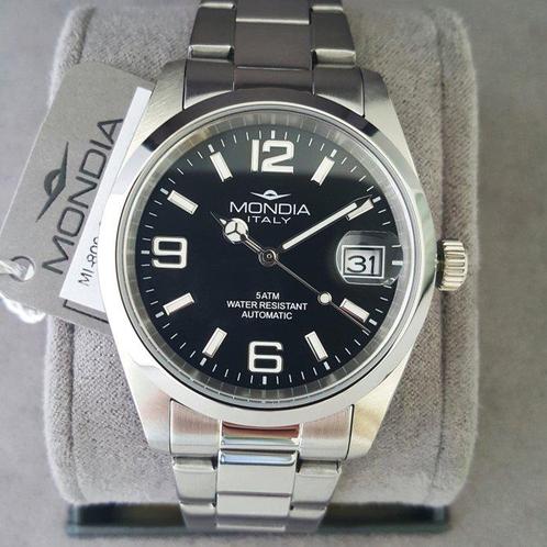 Mondia - Automatic - 24 Jewels - Date - Adventurer - New -, Handtassen en Accessoires, Horloges | Heren
