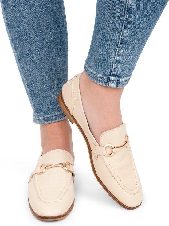 Dames Loafers - Crème - Maat 40 PS Poelman JENNY (Schoenen), Kleding | Dames, Schoenen, Nieuw, Verzenden