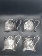 WMF - Drinkglas (4) - Verzilverd - Art Nouveau