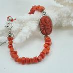 Bloedkoraal - Zilver - Armband - CORALLO MEDITERRANEO