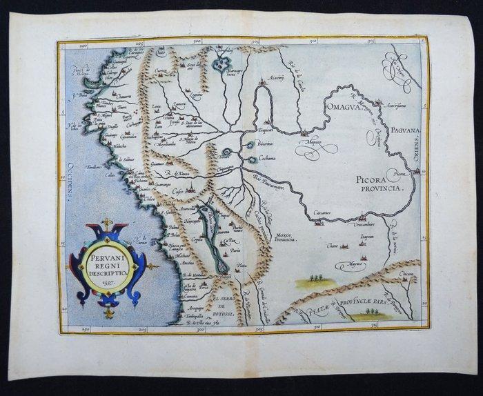 Zuid-Amerika - Peru, Ecuador, Bolivia...; Cornelius van, Boeken, Atlassen en Landkaarten