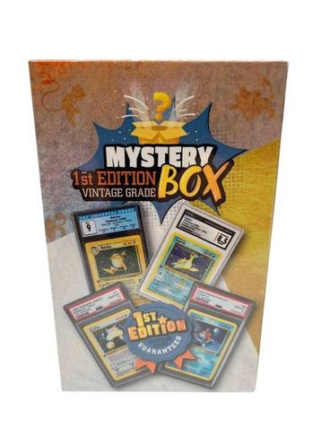 The Pokémon Company Mystery box - Mystery 1st Edition, Hobby en Vrije tijd, Verzamelkaartspellen | Pokémon, Nieuw