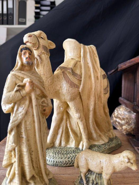 Kerstbeeldje (20) - Gips, Hout, Antiek en Kunst, Antiek | Boeken en Manuscripten