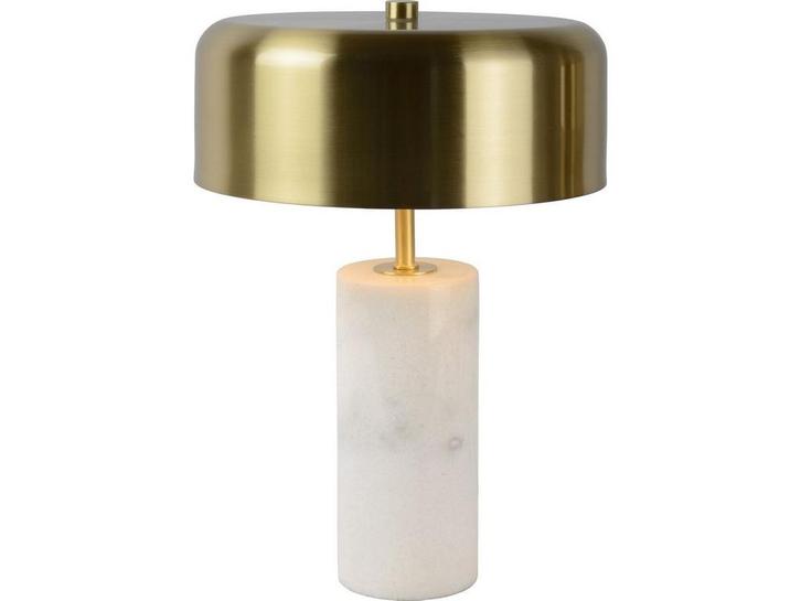 Lucide MIRASOL - Tafellamp - Dimbaar - Ø 25 cm - Wit, Huis en Inrichting, Lampen | Tafellampen, Zo goed als nieuw, Verzenden