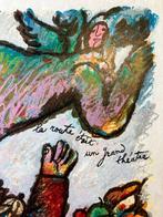 Théo Tobiasse (1927-2012) - La route était un grand théâtre, Antiek en Kunst