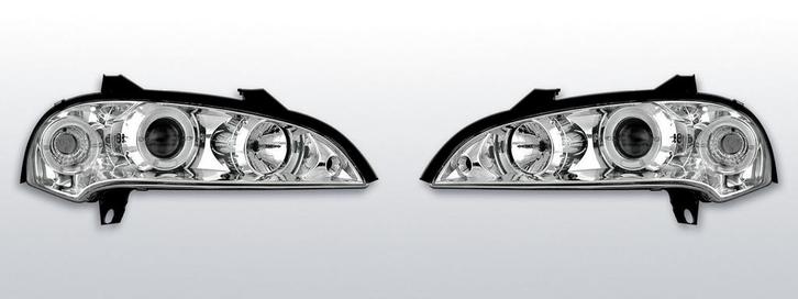 Koplampen Opel  Tigra A  Halo Rims chrome, Auto-onderdelen, Verlichting, Nieuw, Opel, Verzenden