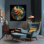 PLM-Art - Cat Coin Vitraux Style XL