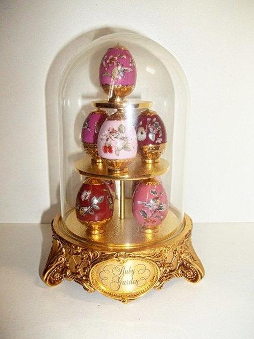 House of Fabergé - Ruby Garden Imperial Egg Collection - 8, Antiquités & Art, Curiosités & Brocante
