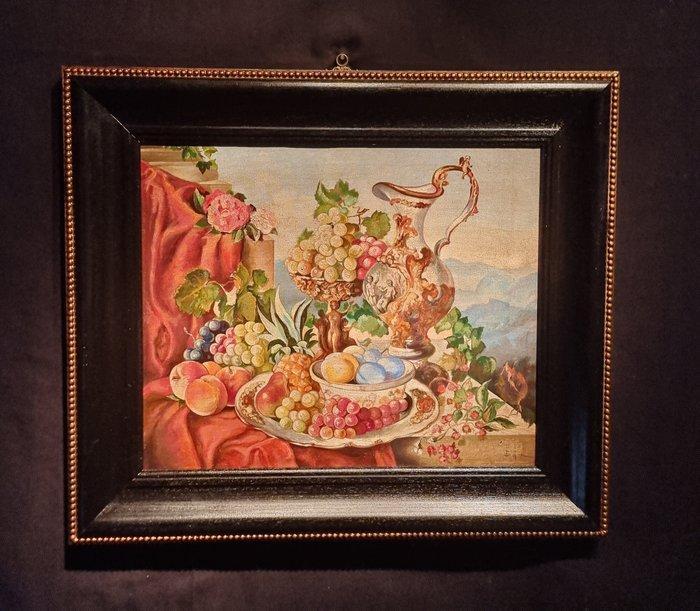 École italienne (XX) - Natura morta classica, Antiek en Kunst, Kunst | Schilderijen | Klassiek