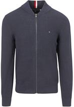 Tommy Hilfiger Vest Structuur Navy maat Maat 52/54 (L) Heren, Kleding | Heren, Truien en Vesten, Maat 52/54 (L), Tommy Hilfiger