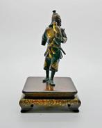 Brons - Inscribed Miyao  - Valkenier - Meiji periode, Antiek en Kunst