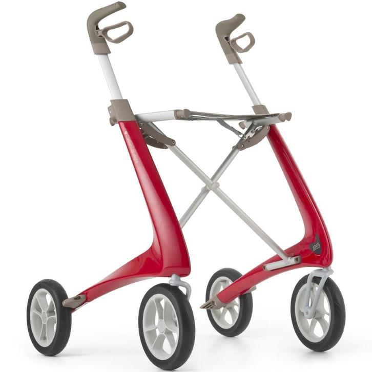 By ACRE Carbon ultralight rollator Wide - Rood, Divers, Déambulateurs, Enlèvement ou Envoi