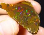 17,47 ct - Spectaculaire Kristal-Opaal - Ruw - Bekijk Video-, Verzamelen, Mineralen en Fossielen
