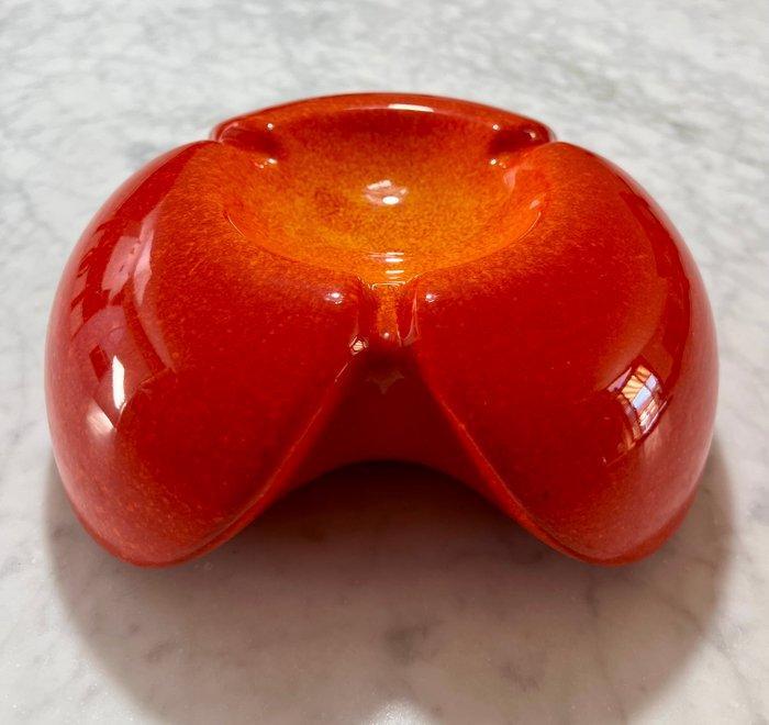 Bertoncello - Cendrier - 858 - Majolique, émaillée - Années, Antiquités & Art, Curiosités & Brocante