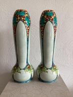 Keramis Boch - Vaas (2) - Model 725 - Decor 264 - 1881/1920