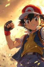 Canvas Fit - Alberto Ricardo - Ash y Pikachu – “Compañeros, Nieuw