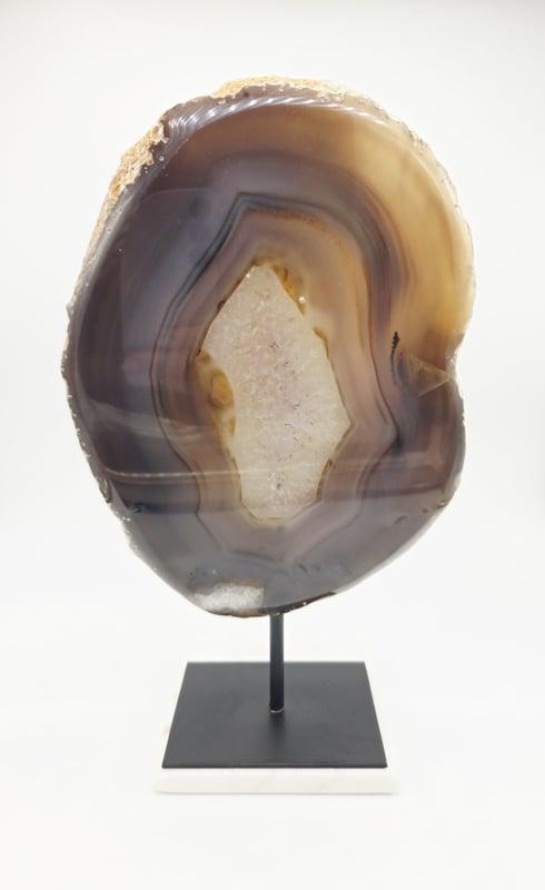 Agaat op standaard (zie filmpje), Bijoux, Sacs & Beauté, Pierres précieuses, Enlèvement ou Envoi