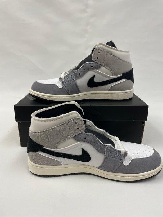 Nike - Air Jordan 1 Mid SE - Craft White Cement Grey Black -, Kleding | Heren, Schoenen
