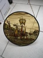 Maritieme objecten - Glas-in-lood- glas in lood schepen rond
