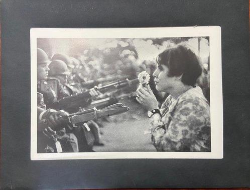 Marc Riboud - A menina com a flor, Antiek en Kunst, Kunst | Schilderijen | Modern