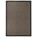 vidaXL Buitenkleed platgeweven 200x280 cm donkerbruin, Verzenden, Nieuw